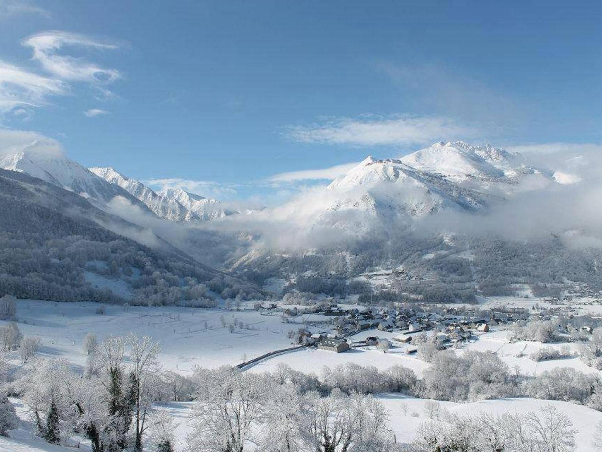 Charmant Studio Cabine 4 Pers. Avec Balcon, Proche Centre Et Thermes A Saint-Lary-Soulan - Fr-1-296-231 Bagian luar foto