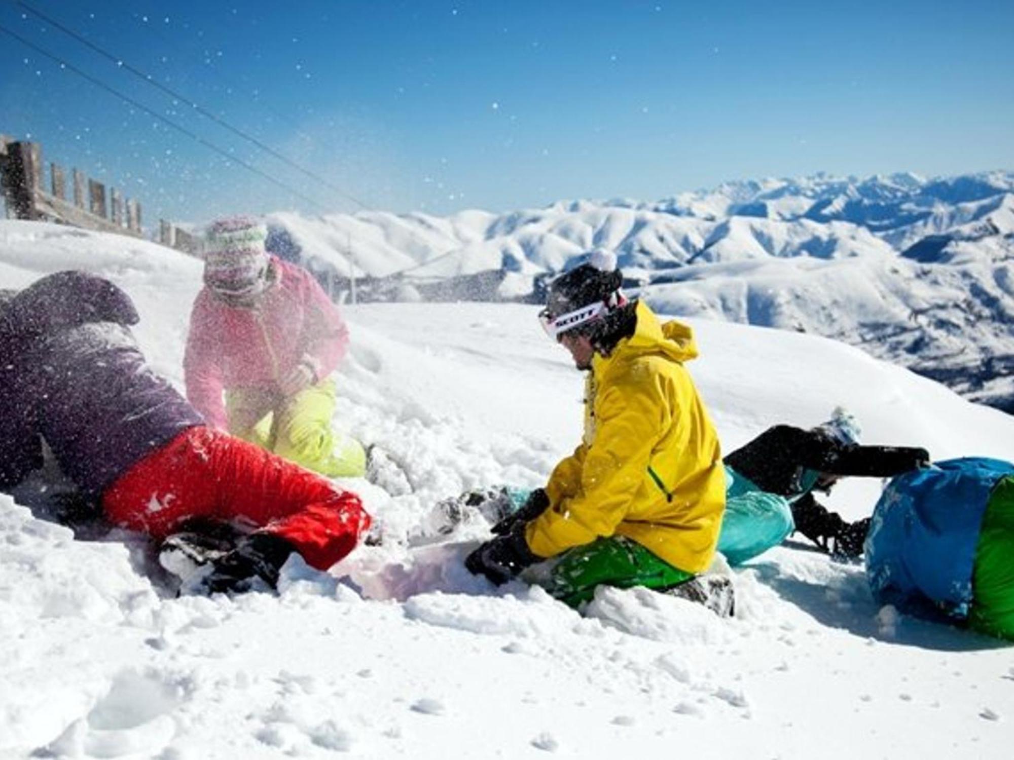 Charmant Studio Cabine 4 Pers. Avec Balcon, Proche Centre Et Thermes A Saint-Lary-Soulan - Fr-1-296-231 Bagian luar foto